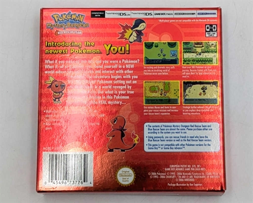 Pokemon Mystery Dungeon Red Rescue Team - Original Æske - Gameboy Advance (B Grade) (Genbrug)